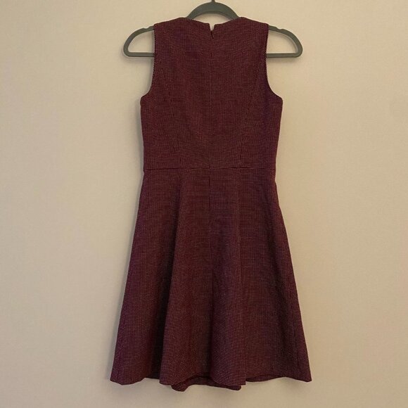 Gal meets glam burgundy a-line dress - Picture 9 of 9
